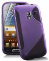 Samsung Galaxy Ace 2 I8160 Silicon TPU Case S-Line Purple